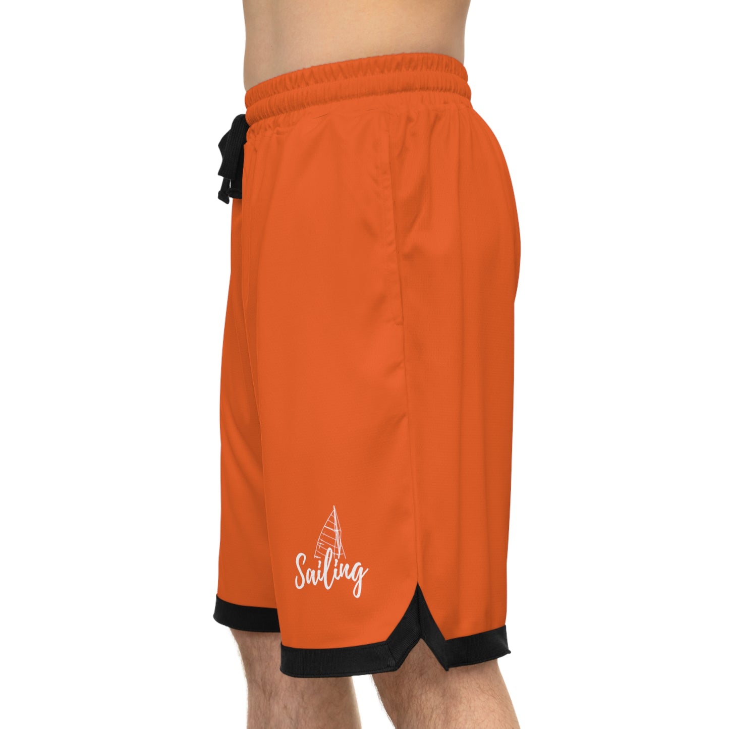 Sailing Basketball Rib Shorts (AOP)