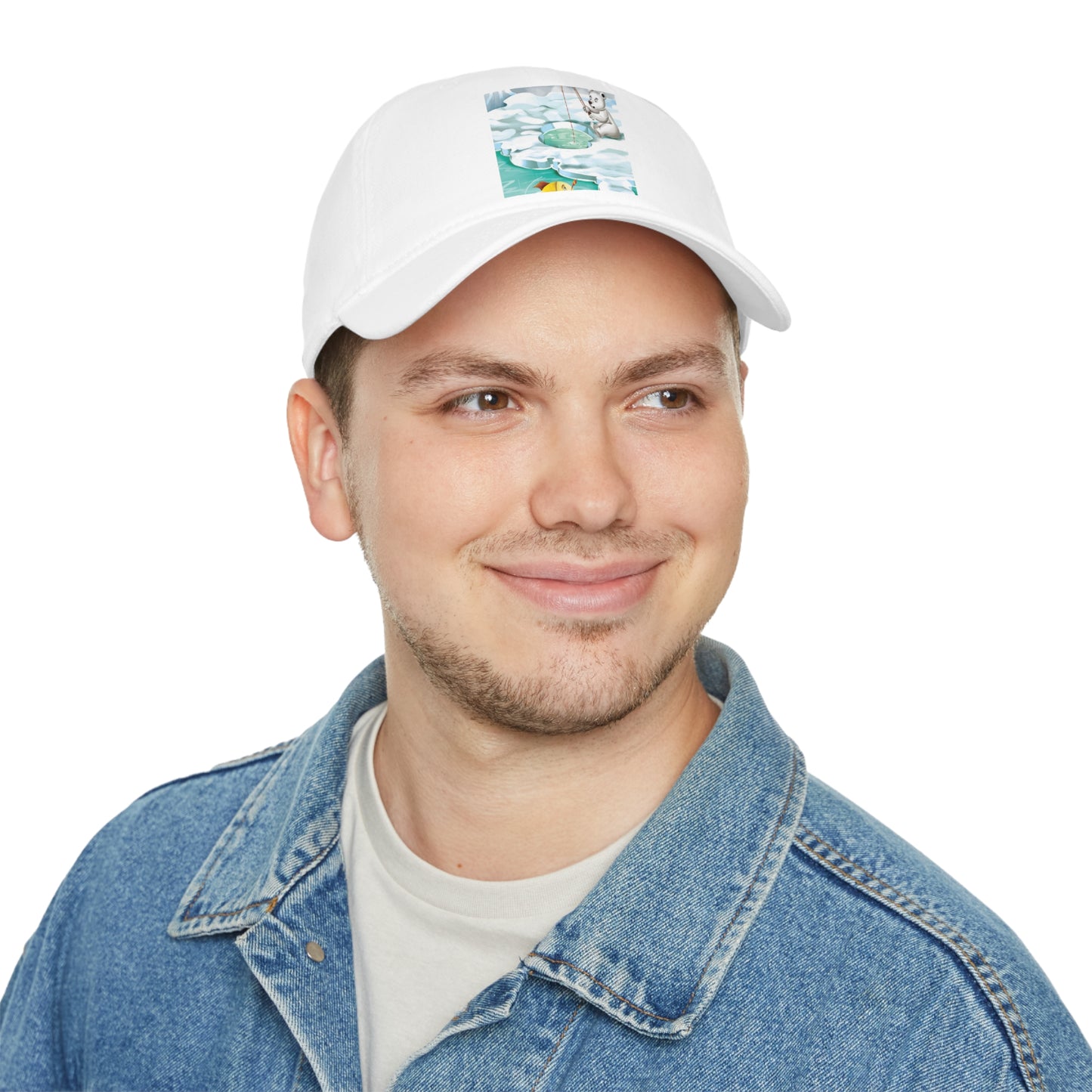 Poro The Polar Bear Low Profile Baseball Cap