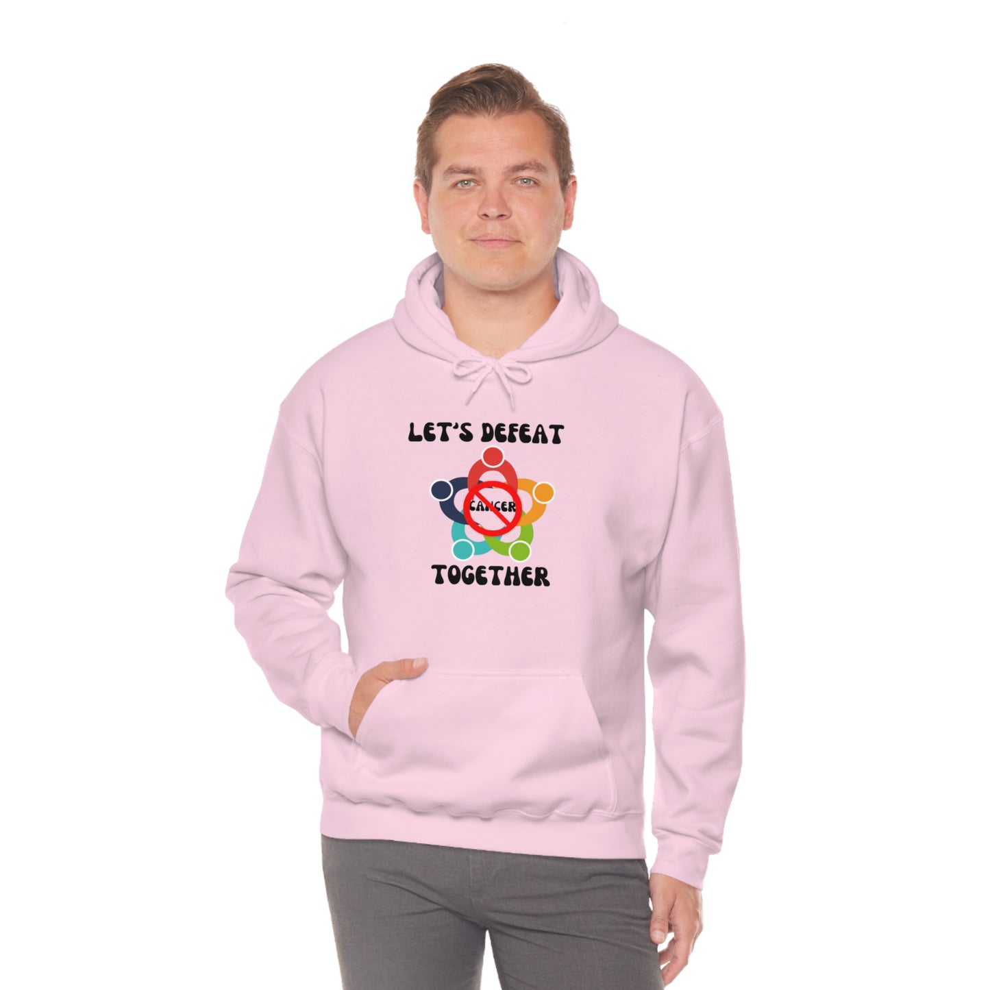 Cancer Awareness Unisex Heavy Blend™ Hooded Sweatshirt