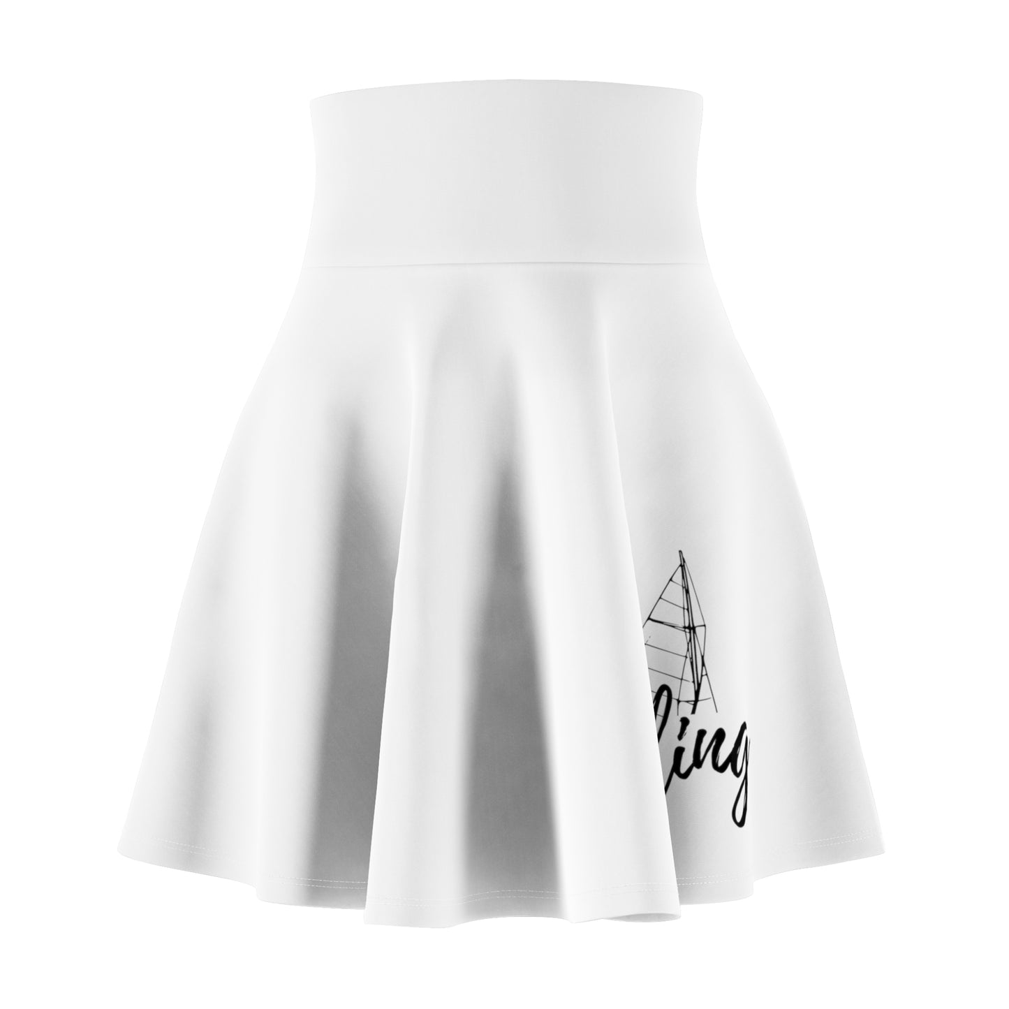 Sailing Women's Skater Skirt (AOP)