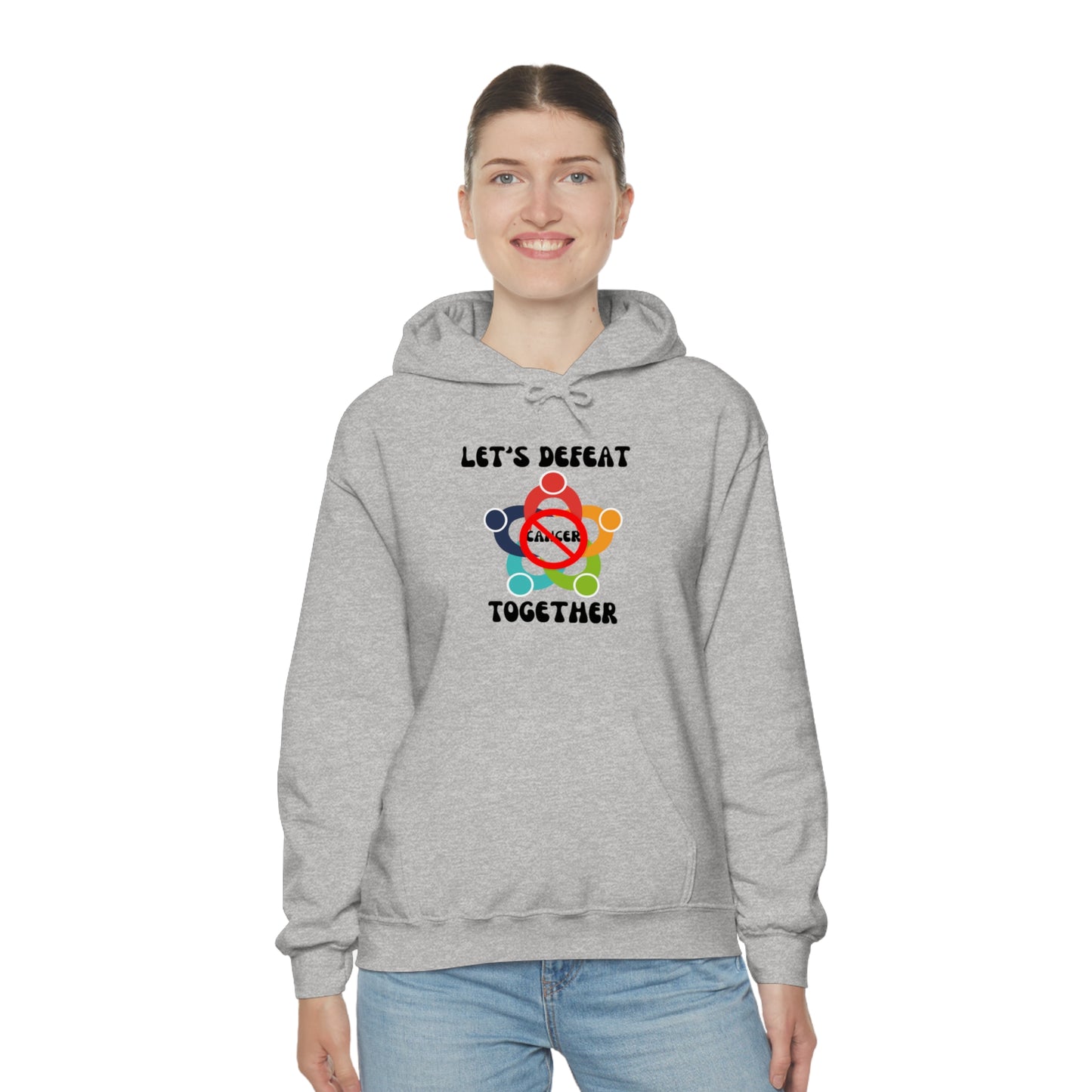 Cancer Awareness Unisex Heavy Blend™ Hooded Sweatshirt