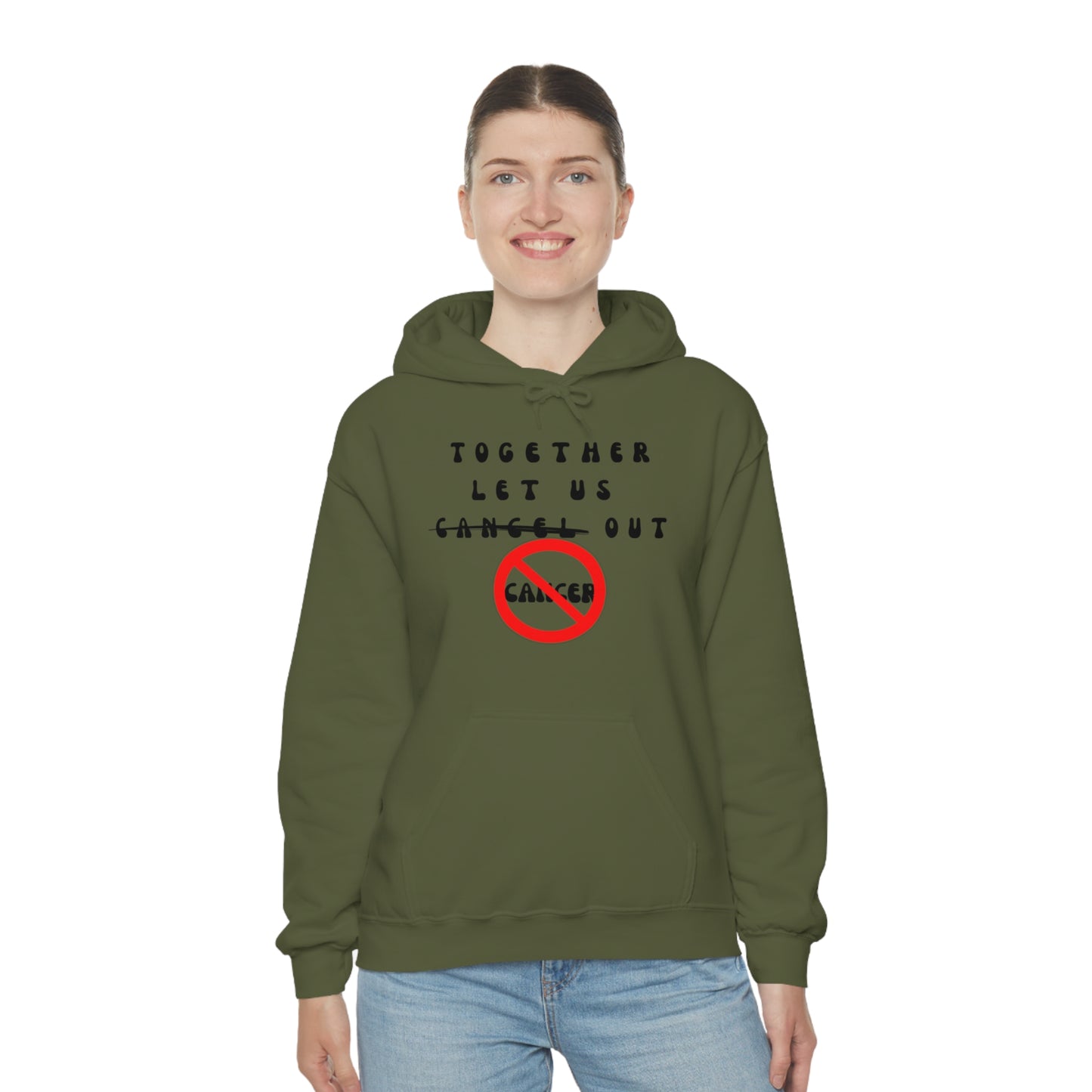 Cancer Unisex Heavy Blend™ Hooded Sweatshirt