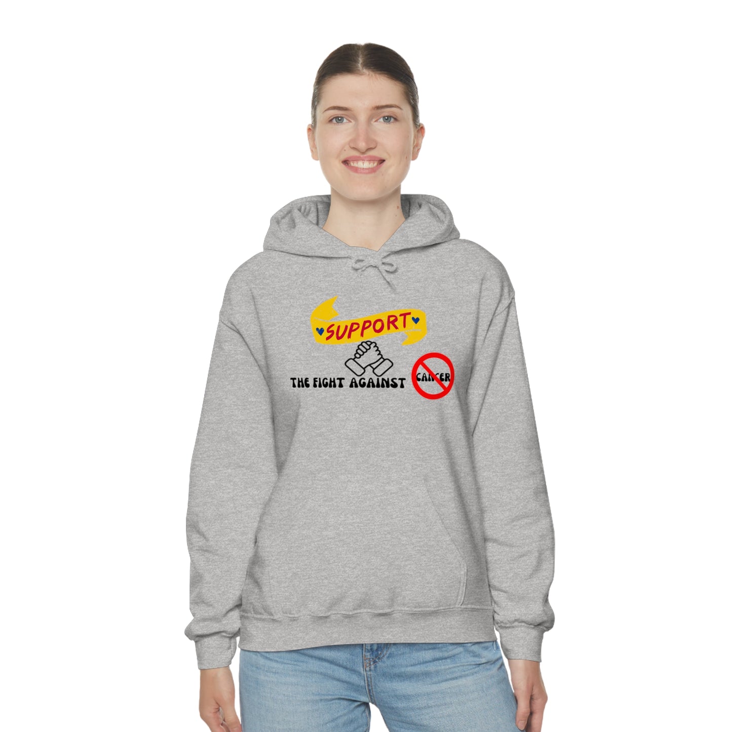 Cancer Awareness Unisex Heavy Blend™ Hooded Sweatshirt