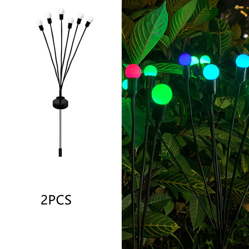 Simulation Firefly Solar Light Outdoor Garden Decoration