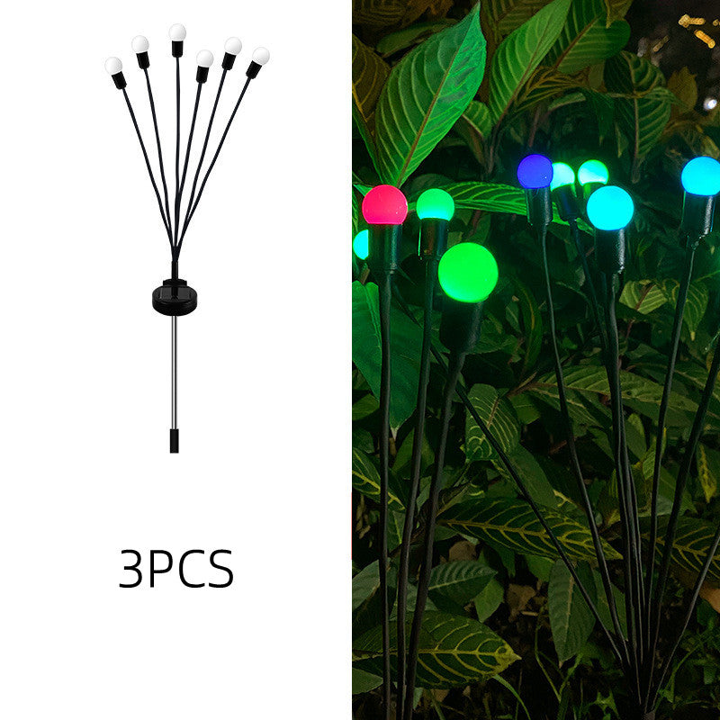 Simulation Firefly Solar Light Outdoor Garden Decoration