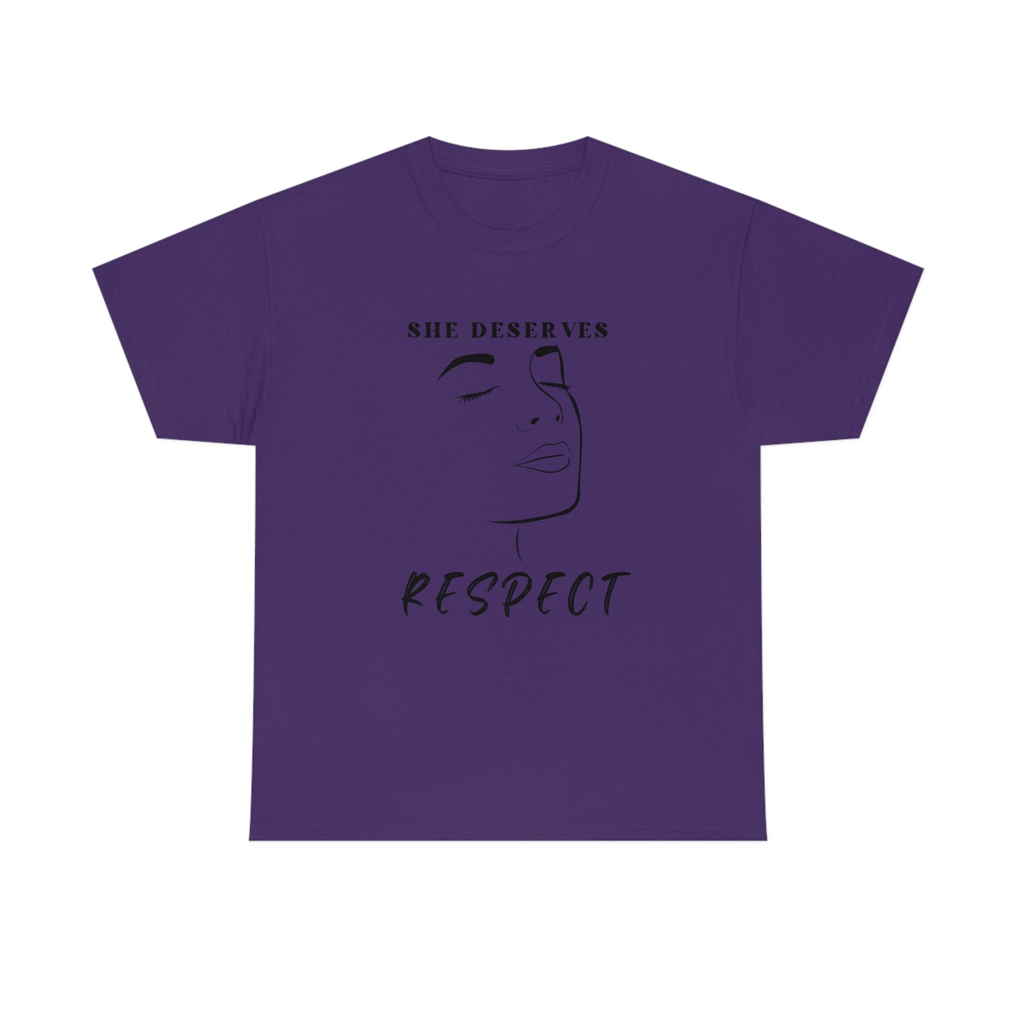 Respect Unisex Heavy Cotton Tee