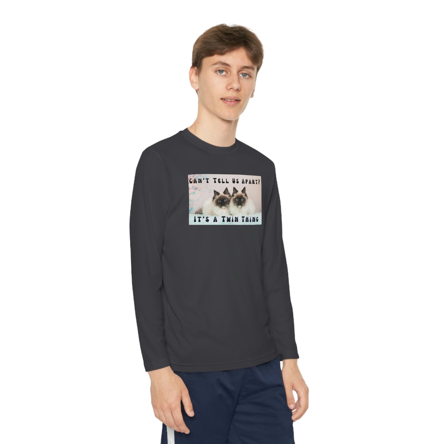 Twin, Youth Long Sleeve Competitor Tee