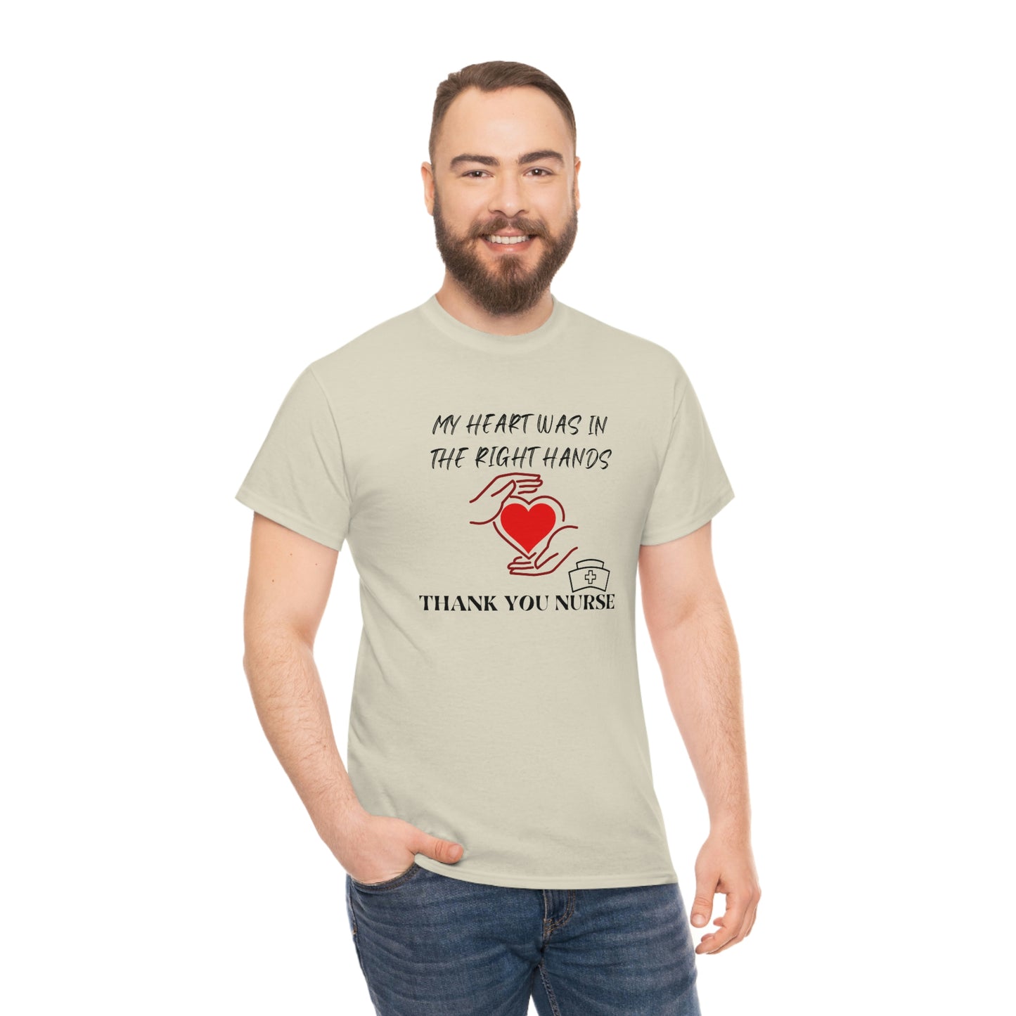 Medical, CVICU, EKG, Unisex Heavy Cotton Tee