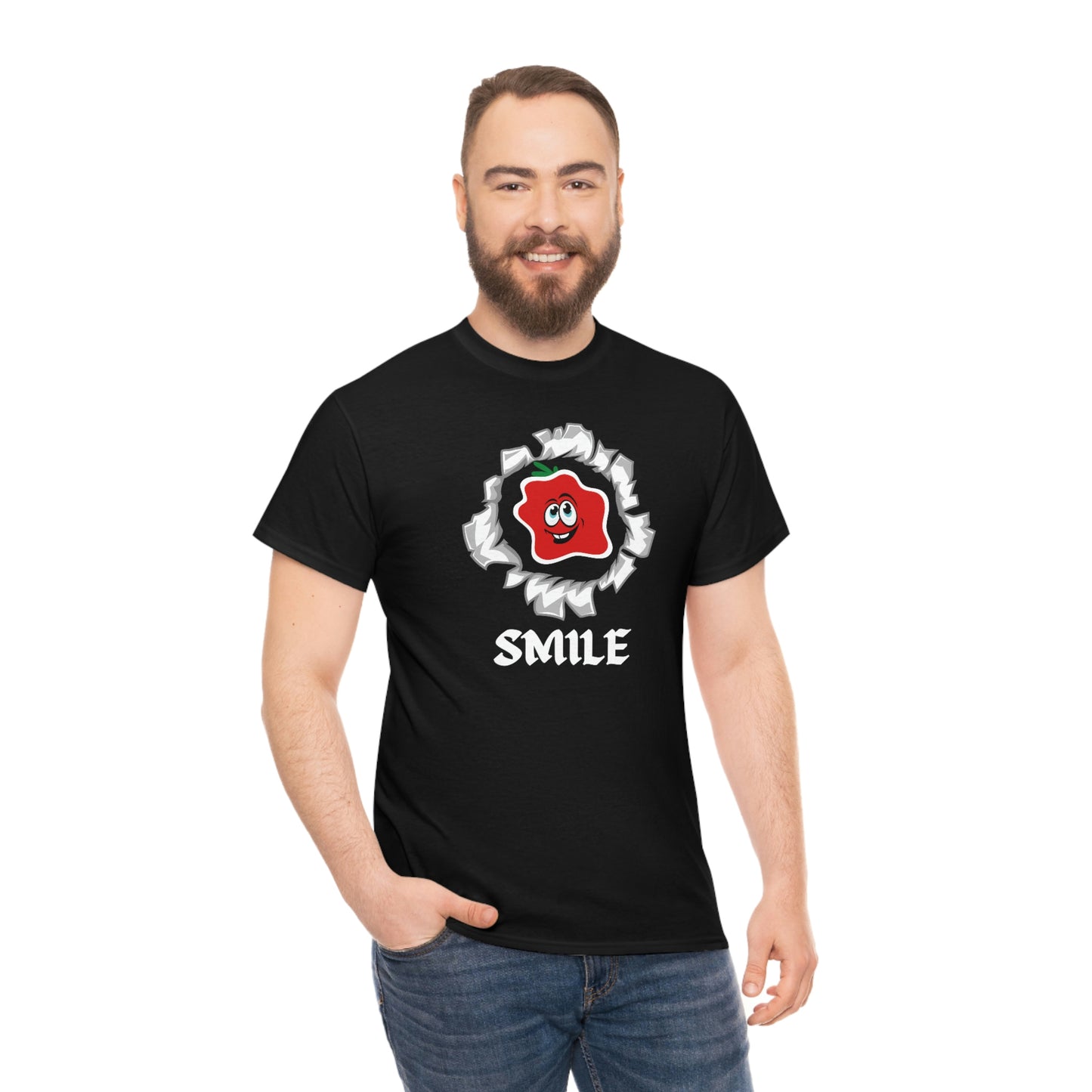 Smile Unisex Heavy Cotton Tee