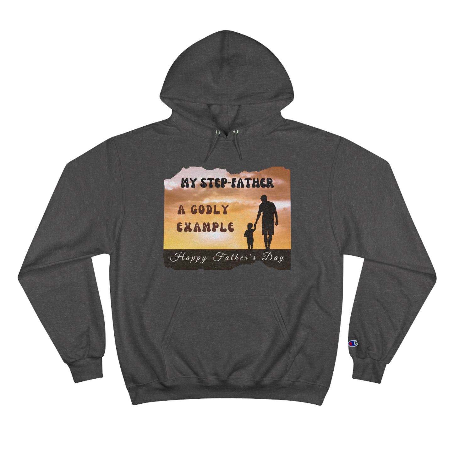 Exotic Print Father's Day Champion Hoodie