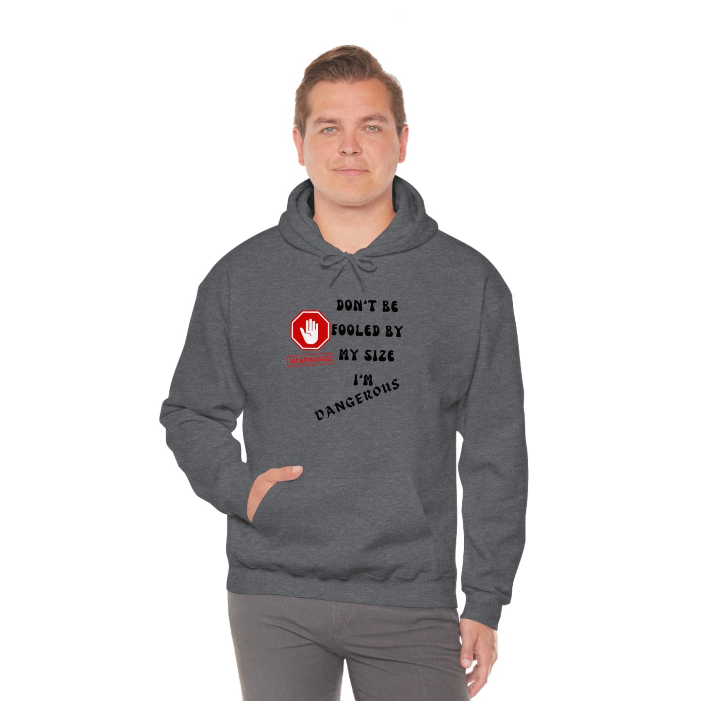 Warning, Unisex Heavy Blend™ Hooded Sweatshirt