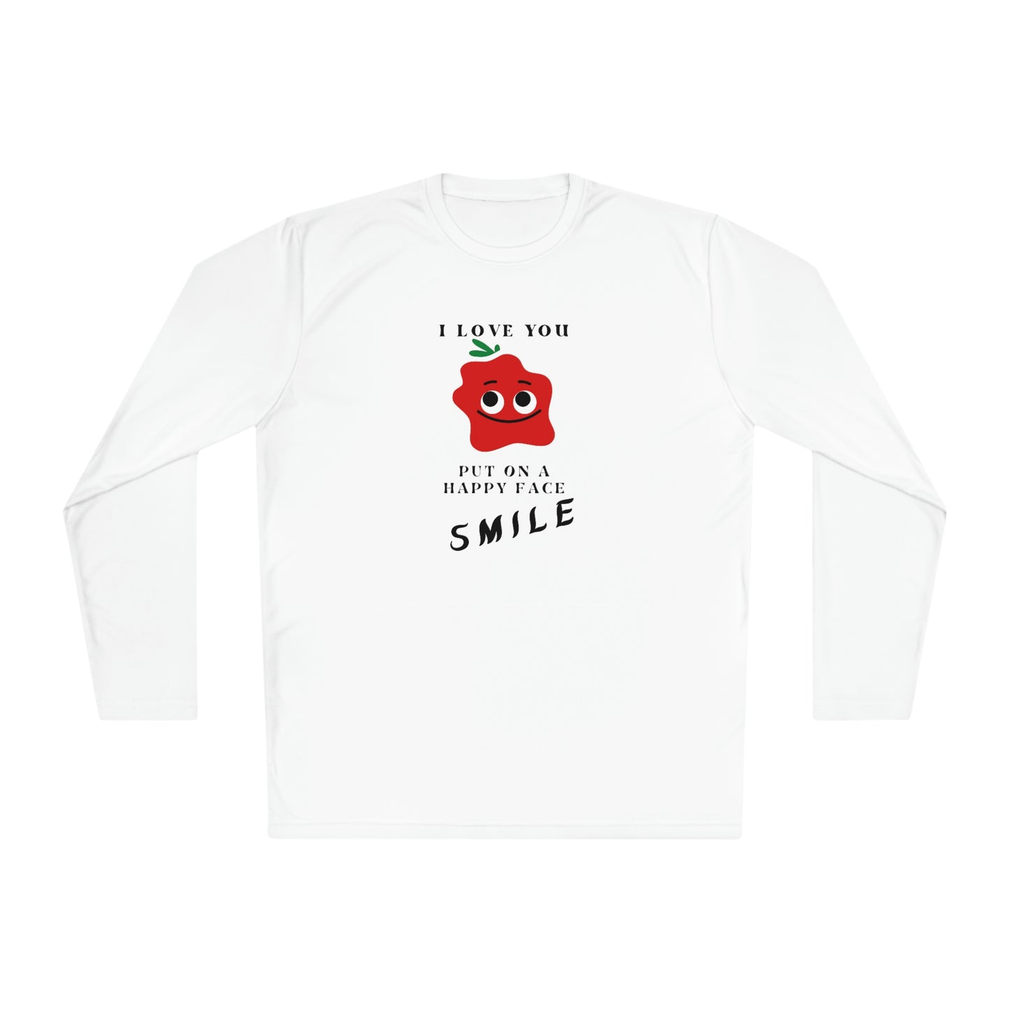 Smile Unisex Lightweight Long Sleeve Tee