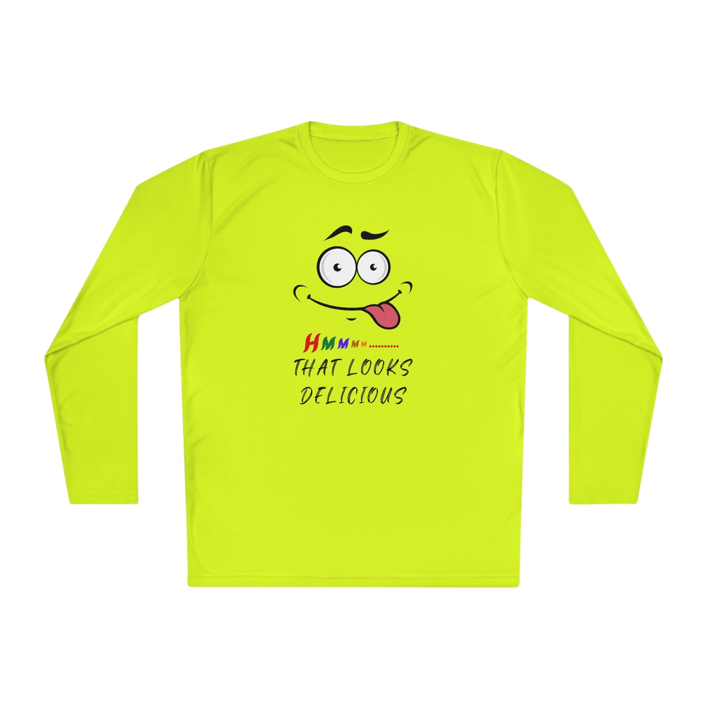 Hmmm, Unisex Lightweight Long Sleeve Tee