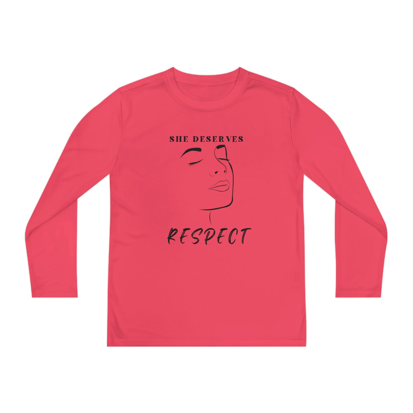 Vibes, Youth Long Sleeve Competitor Tee