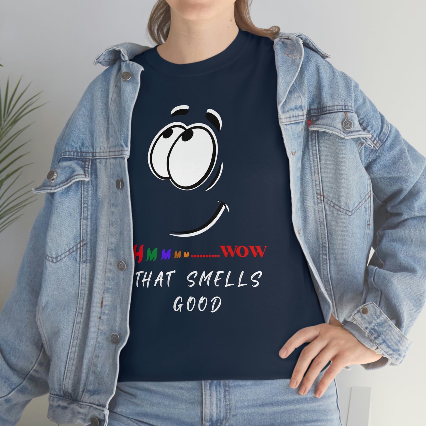 Hmmm... Wow that Smells Good Unisex Heavy Cotton Tee