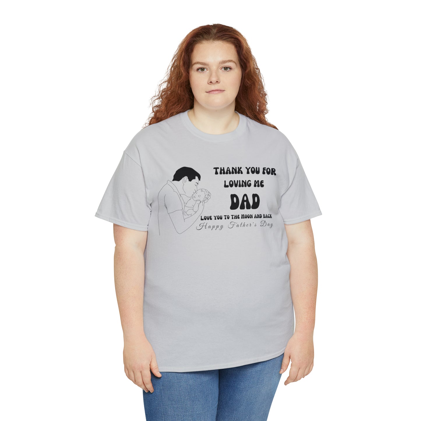 Exotic Print Father's Day Unisex Heavy Cotton Tee