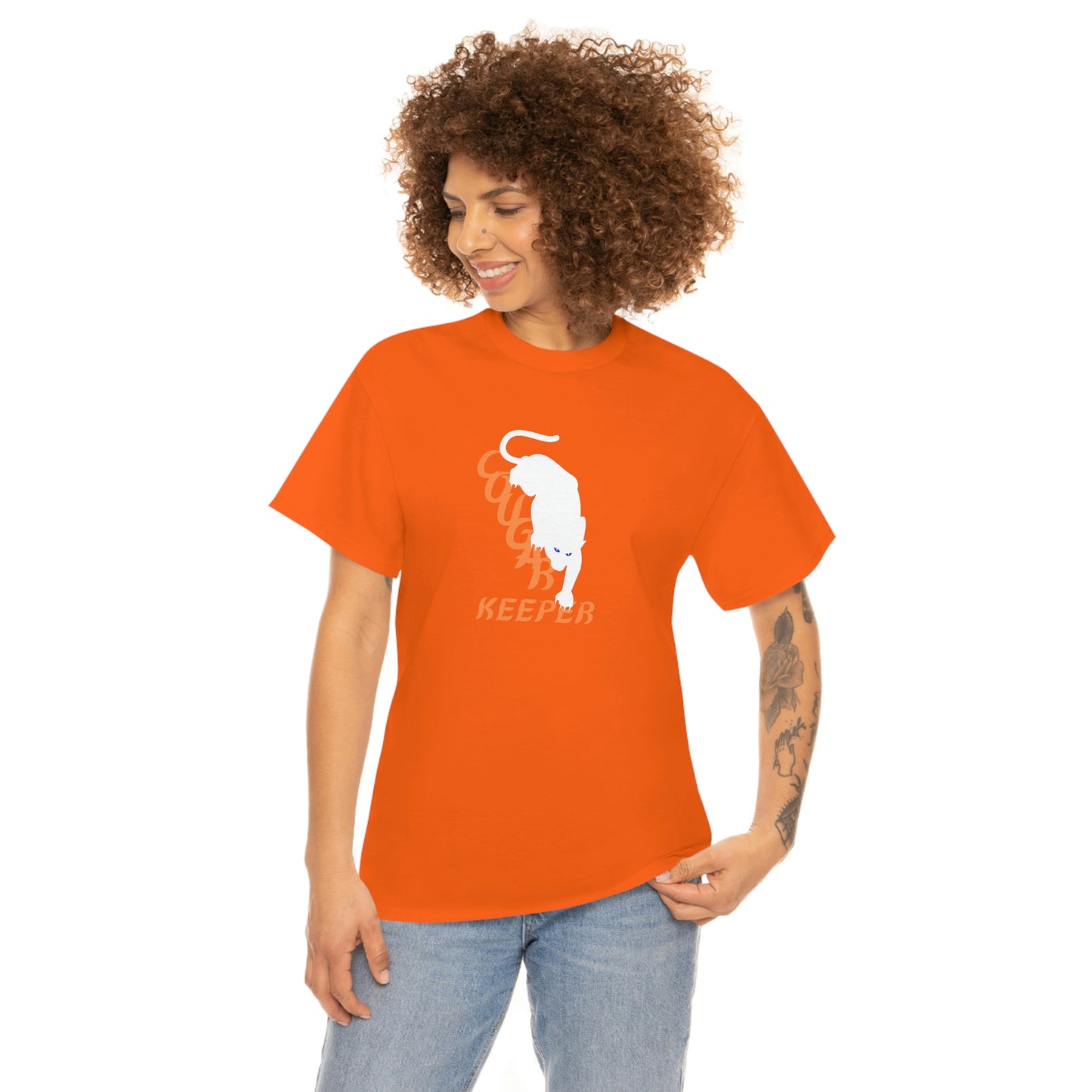 Cougar Unisex Heavy Cotton Tee