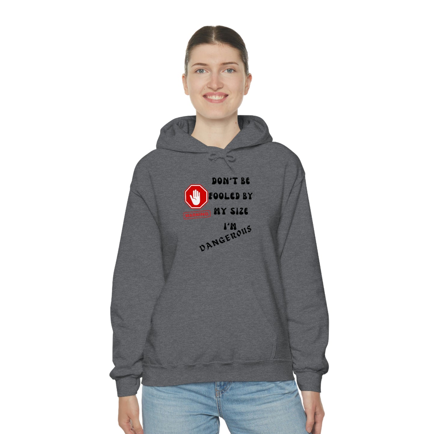 Warning, Unisex Heavy Blend™ Hooded Sweatshirt