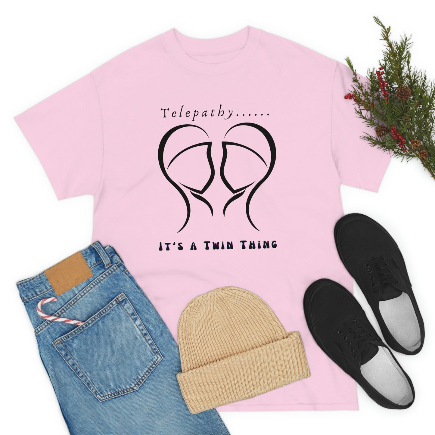 Twin, Unisex Heavy Cotton Tee