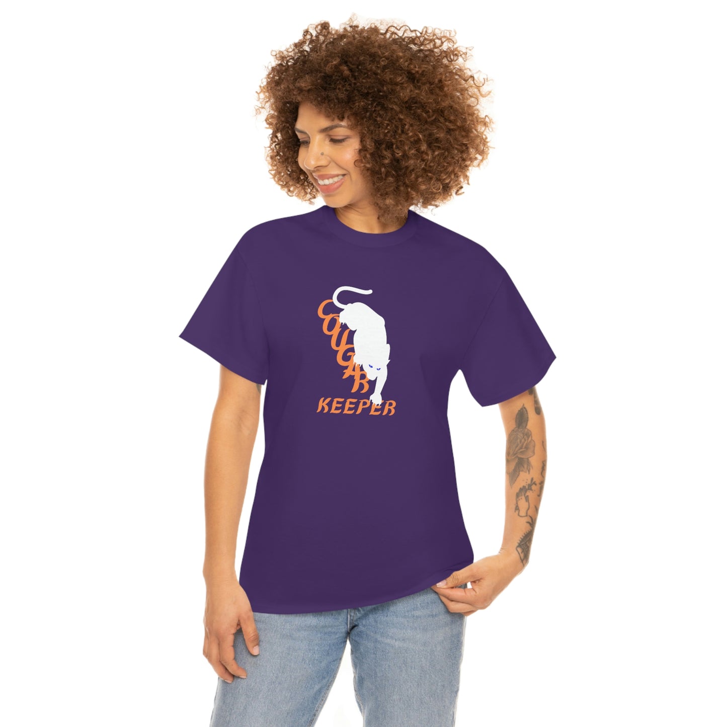 Cougar Unisex Heavy Cotton Tee