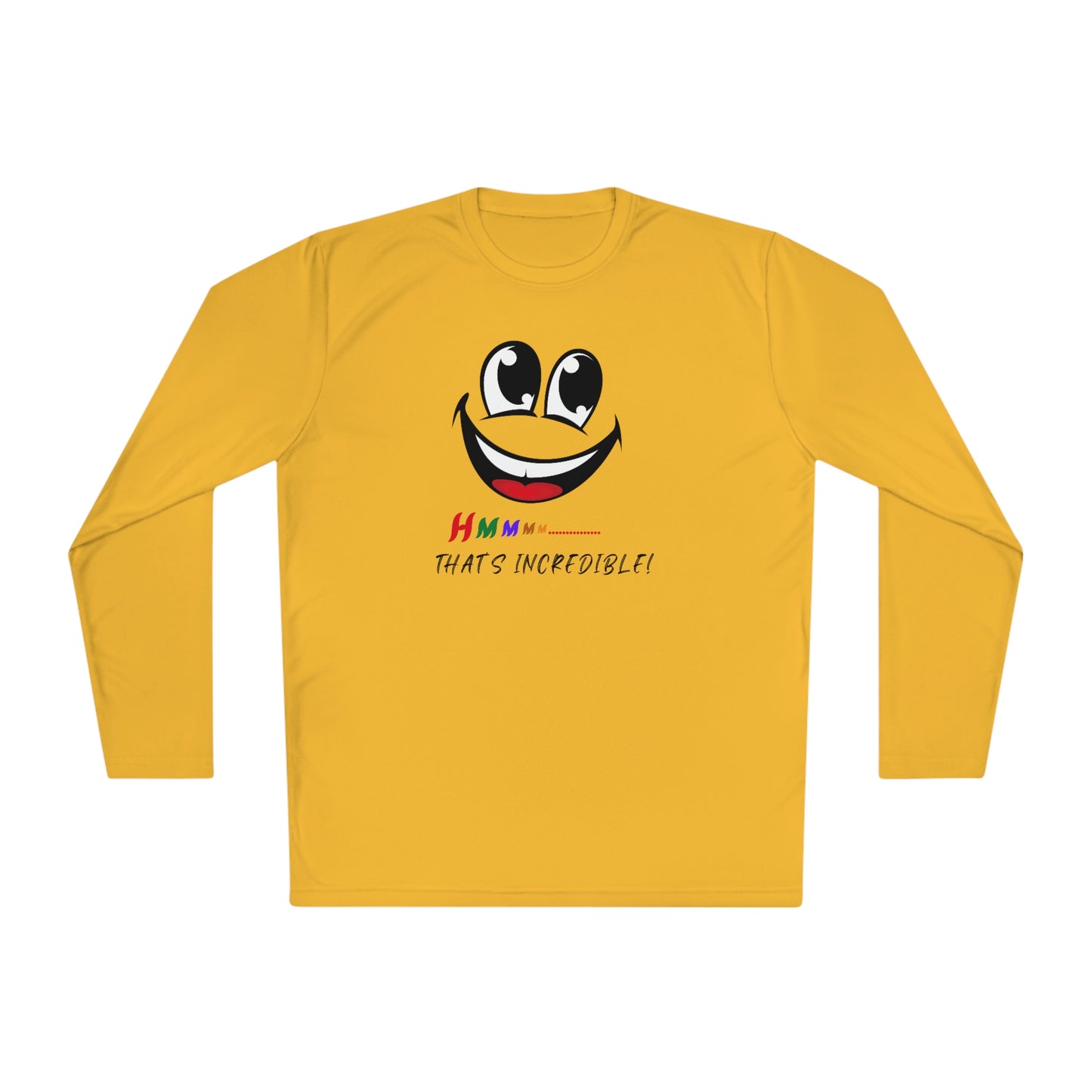 Hmmm, Unisex Lightweight Long Sleeve Tee