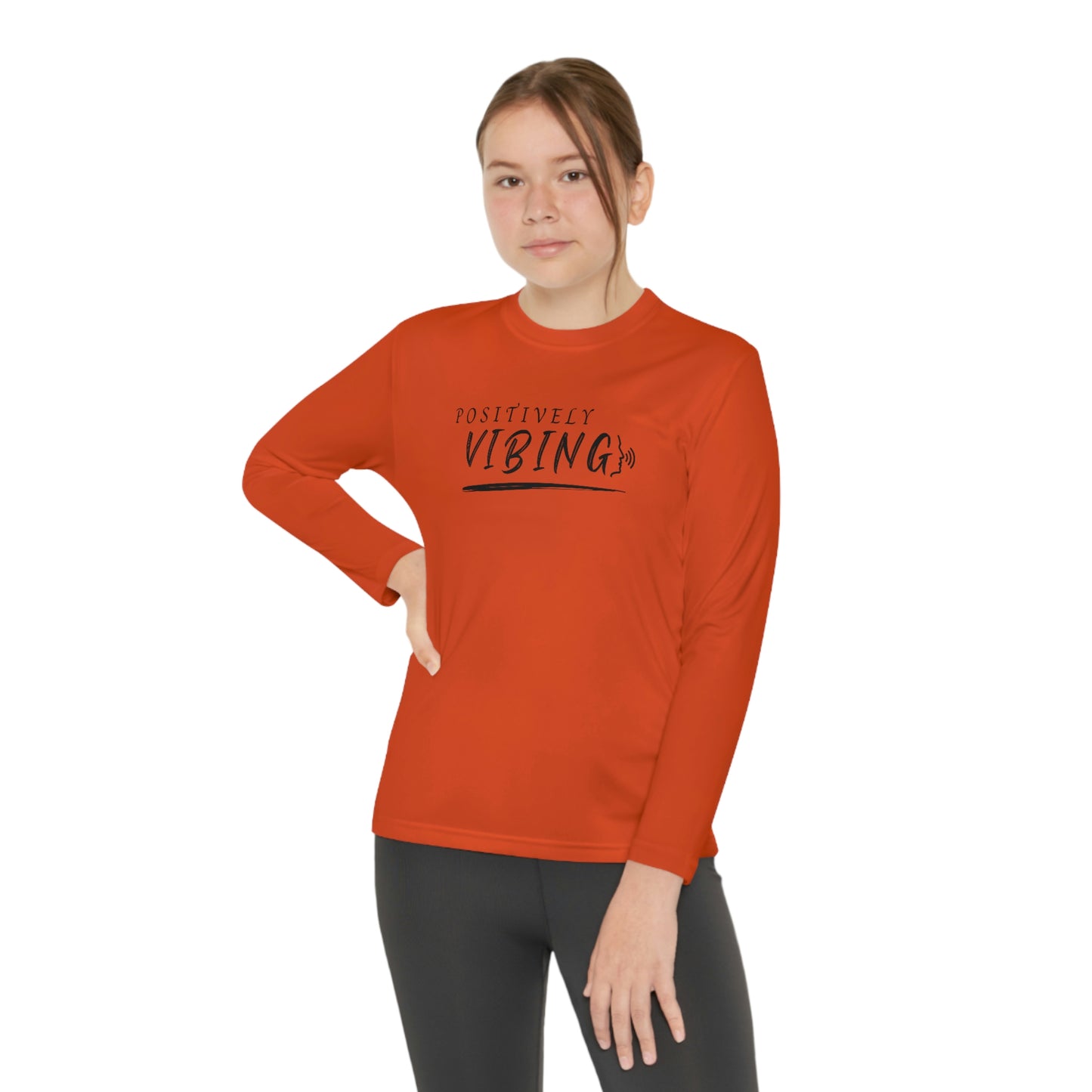 Vibe, Youth Long Sleeve Competitor Tee