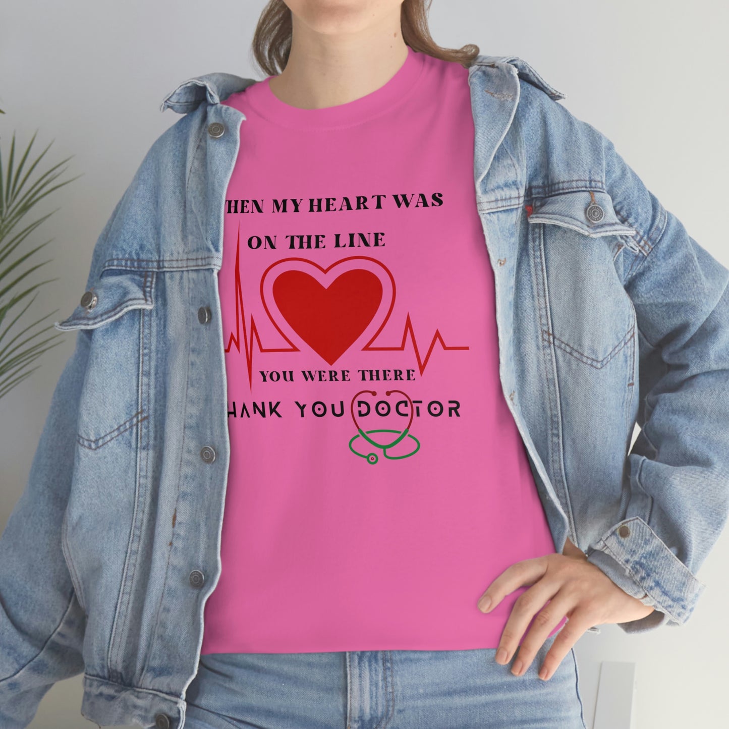 Medical, CVICU, EKG, Unisex Heavy Cotton Tee