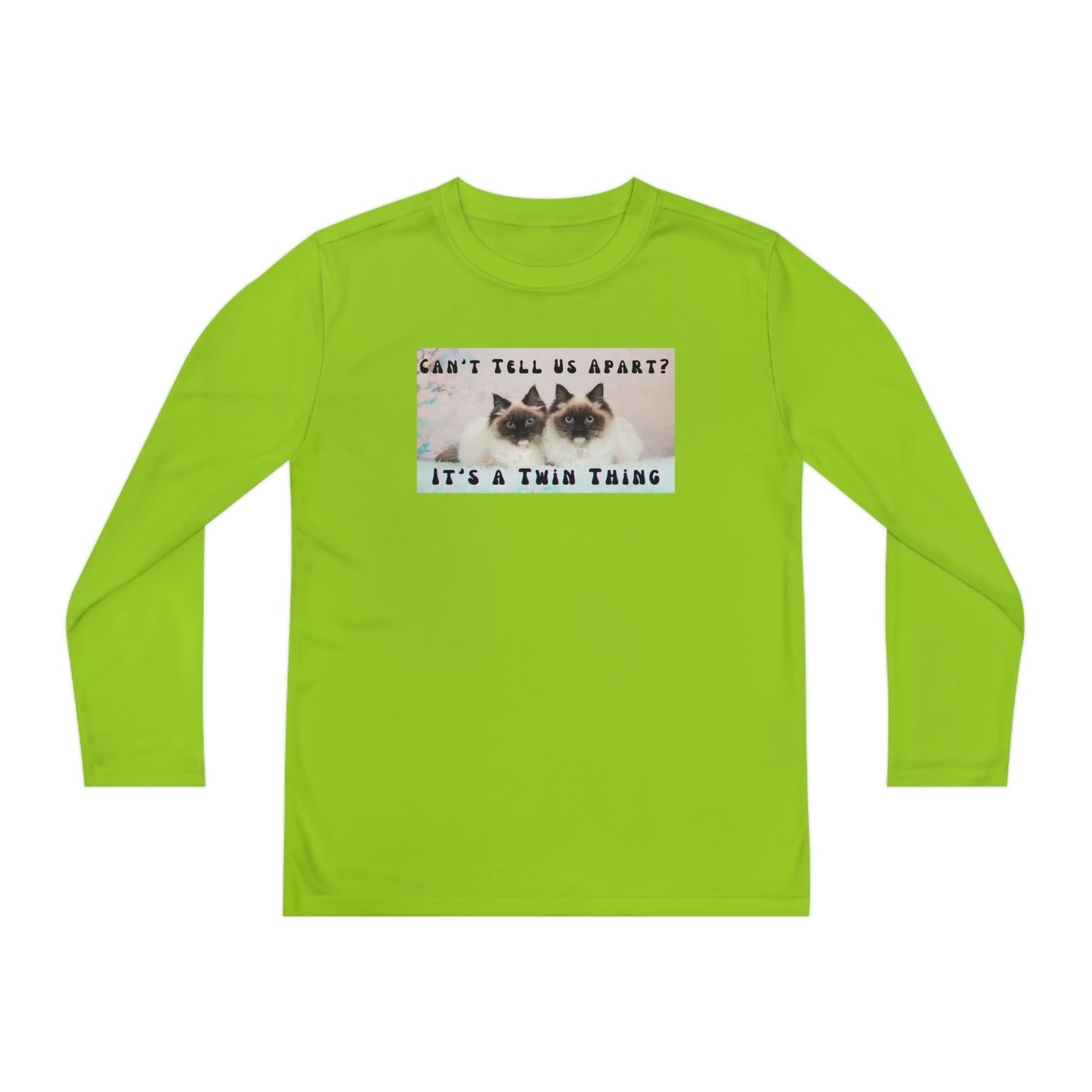 Twin, Youth Long Sleeve Competitor Tee