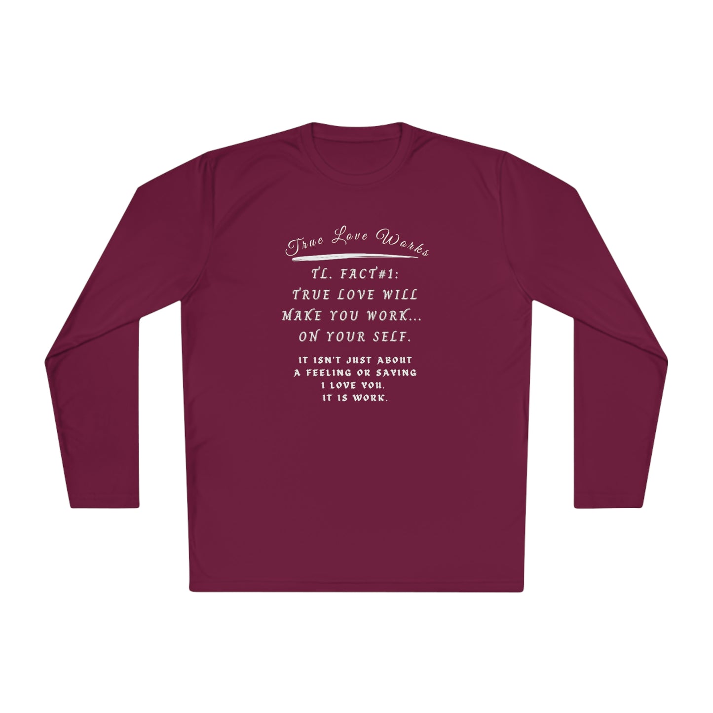 True Love, Unisex Lightweight Long Sleeve Tee