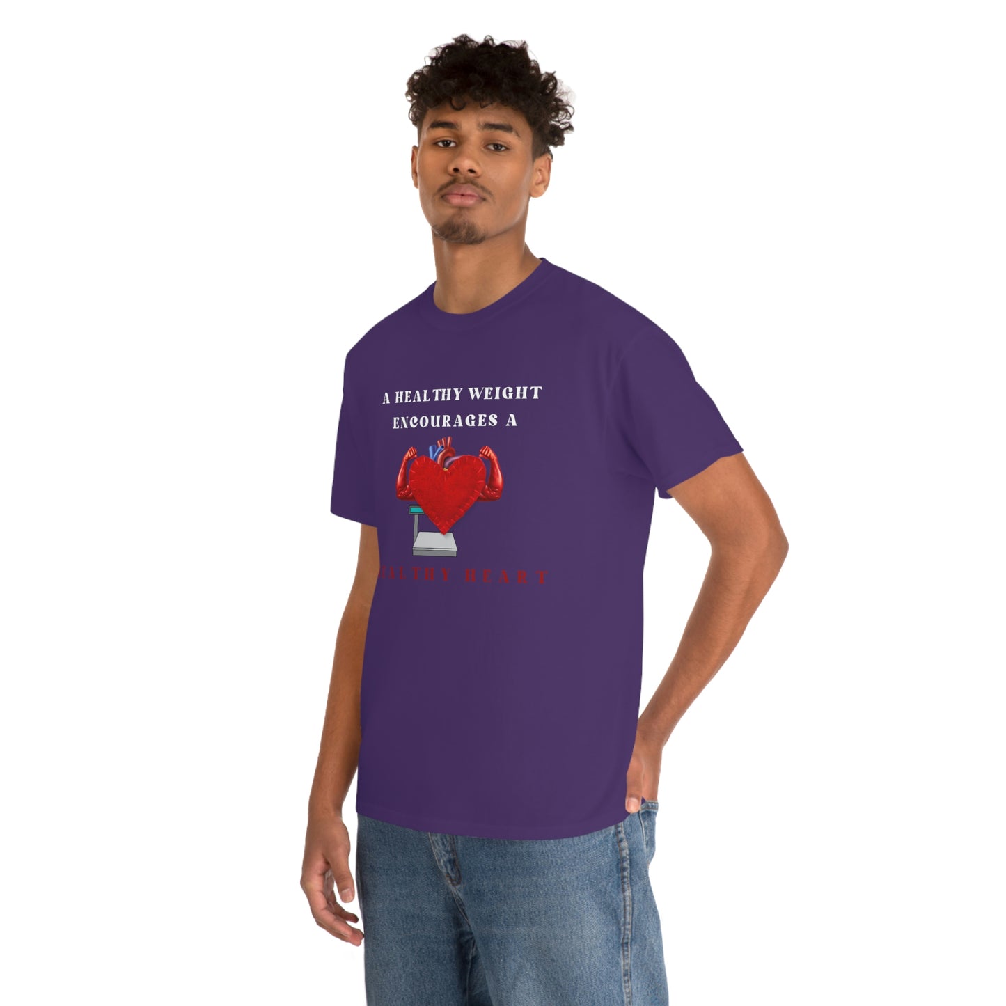 Healthy Heart Unisex Heavy Cotton Tee