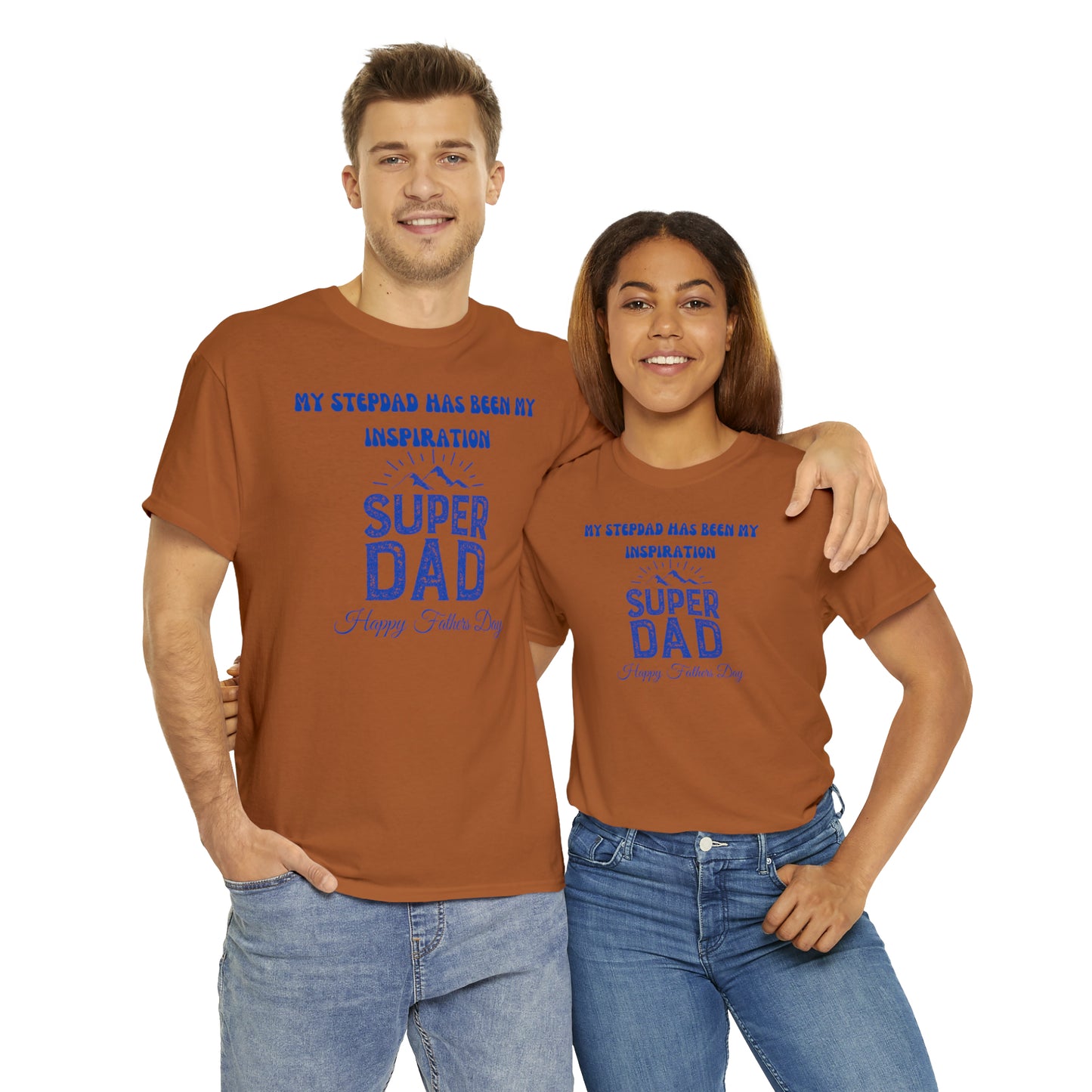 Exotic Print Fathers Day Unisex Heavy Cotton Tee