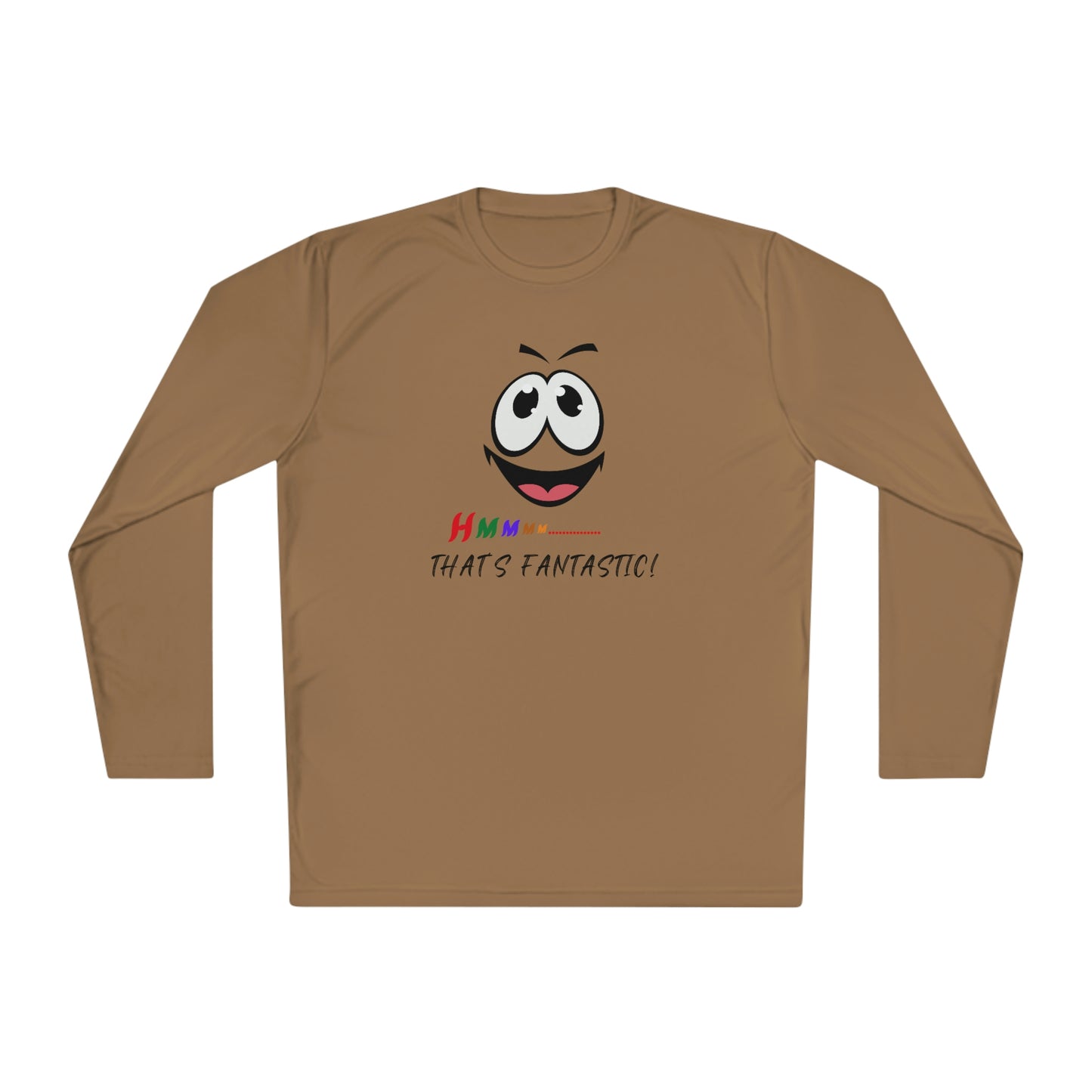 Hmmm, Unisex Lightweight Long Sleeve Tee