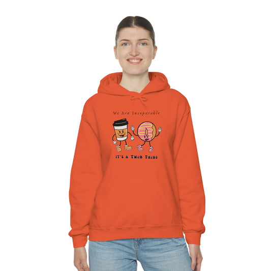 Twin, Unisex Heavy Blend™ Hooded Sweatshirt