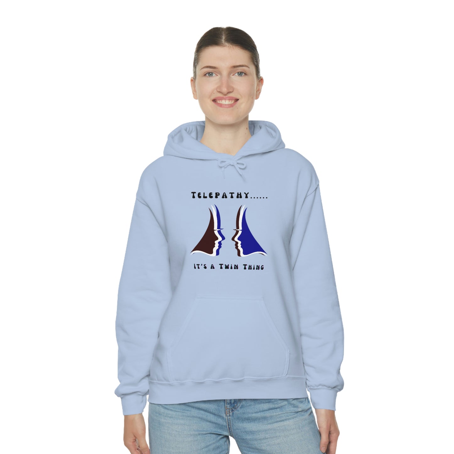 Twin, Unisex Heavy Blend™ Hooded Sweatshirt