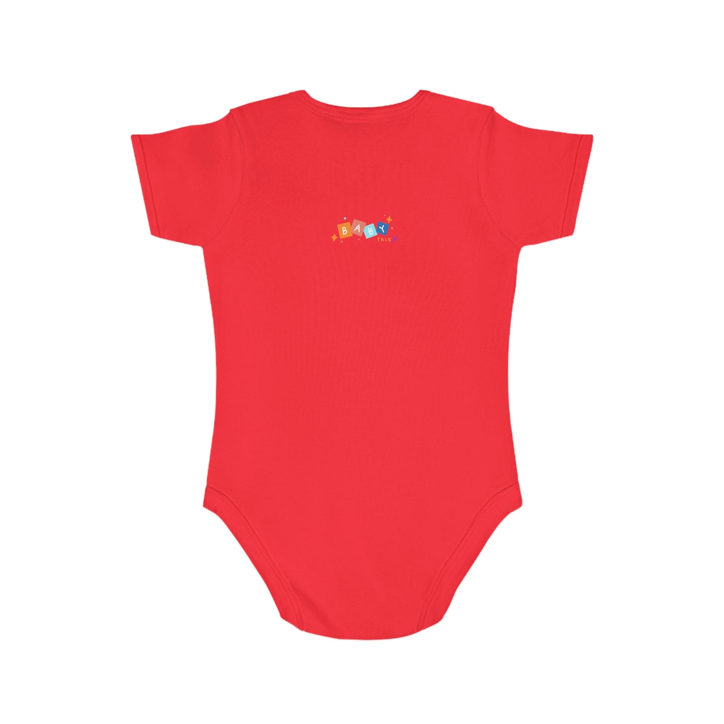 Baby Talk, Short Sleeve Baby Bodysuit