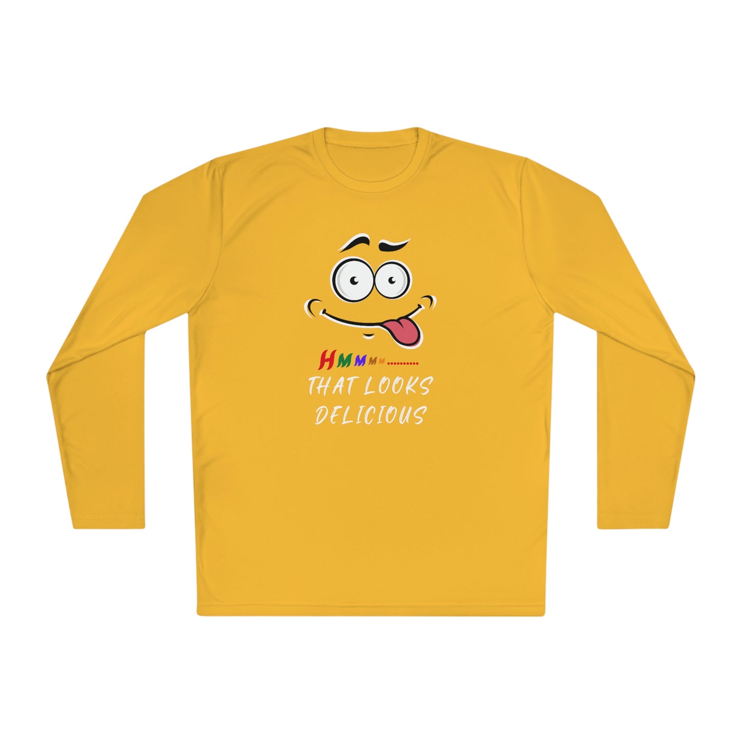 Hmmm, Unisex Lightweight Long Sleeve Tee