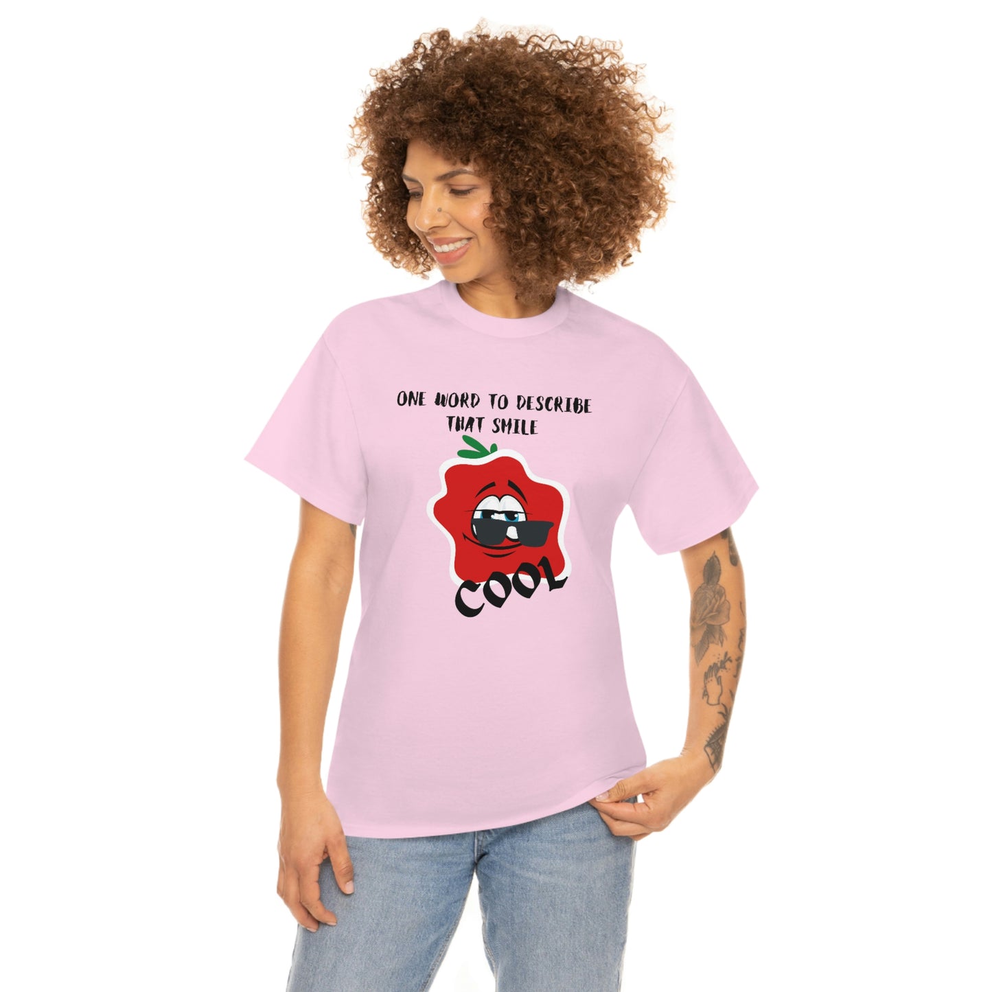 Smile Unisex Heavy Cotton Tee