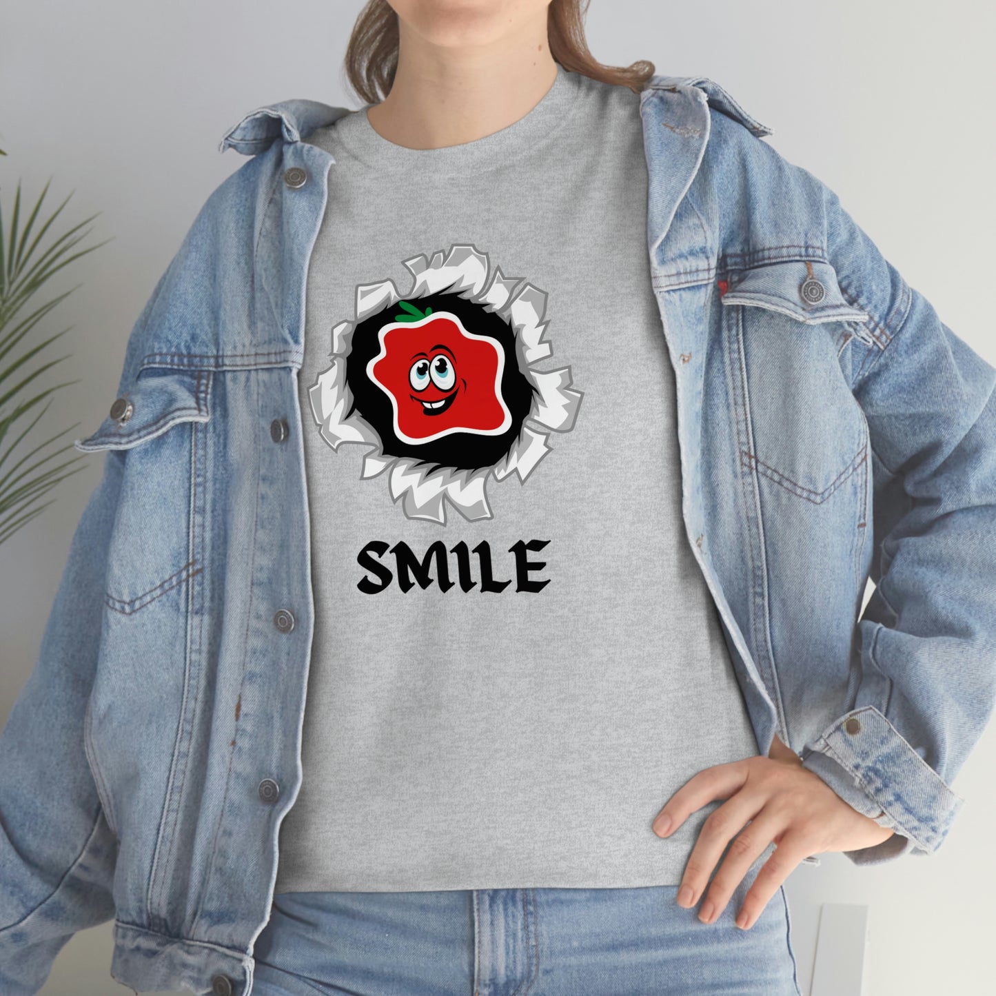 Smile Unisex Heavy Cotton Tee