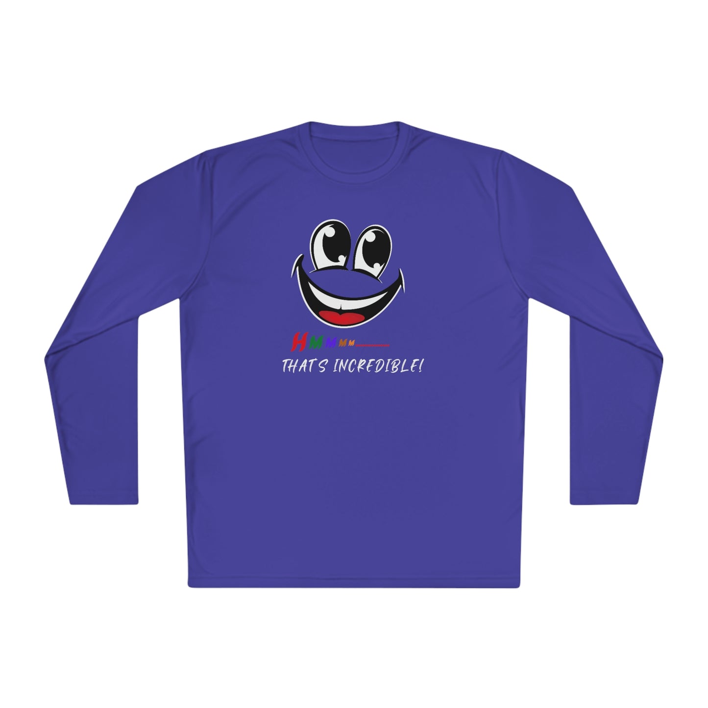 Hmmm, Unisex Lightweight Long Sleeve Tee