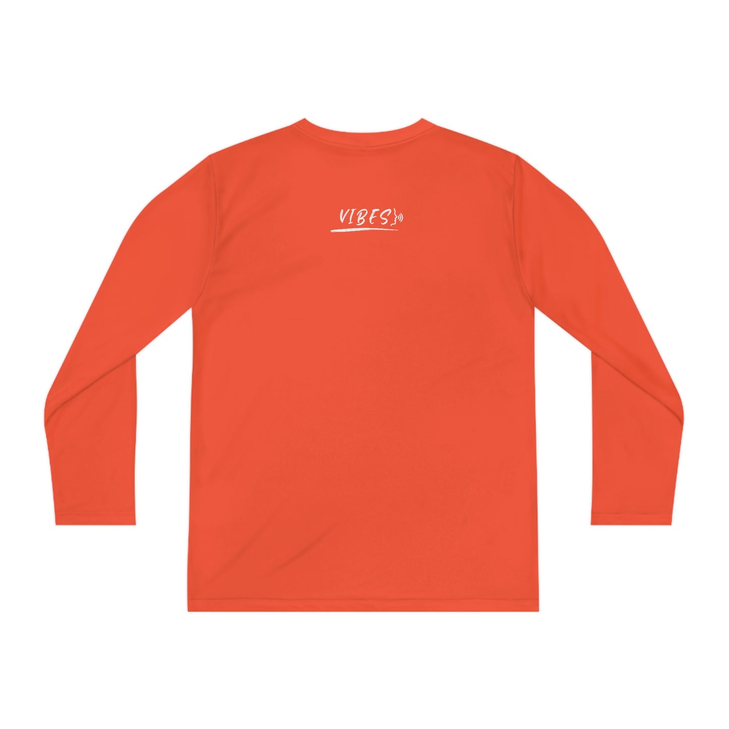 Vibes, Youth Long Sleeve Competitor Tee