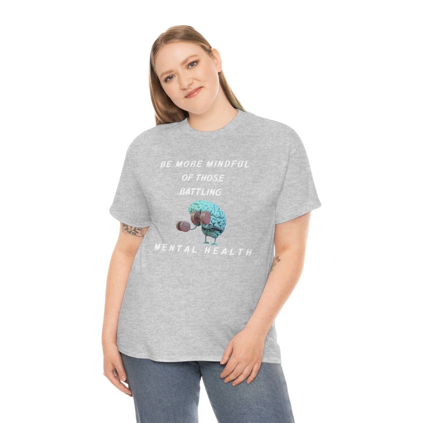 Mental Health Unisex Heavy Cotton Tee