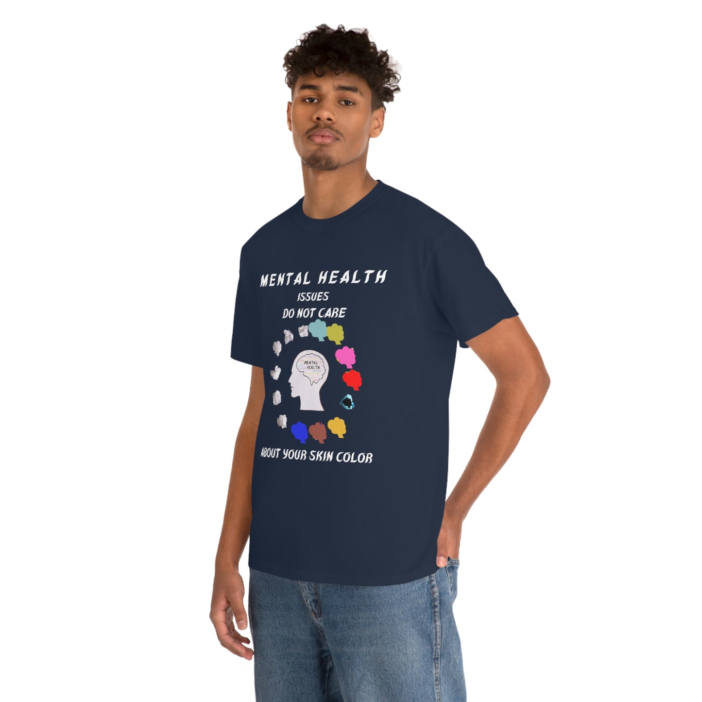 Mental Health Unisex Heavy Cotton Tee