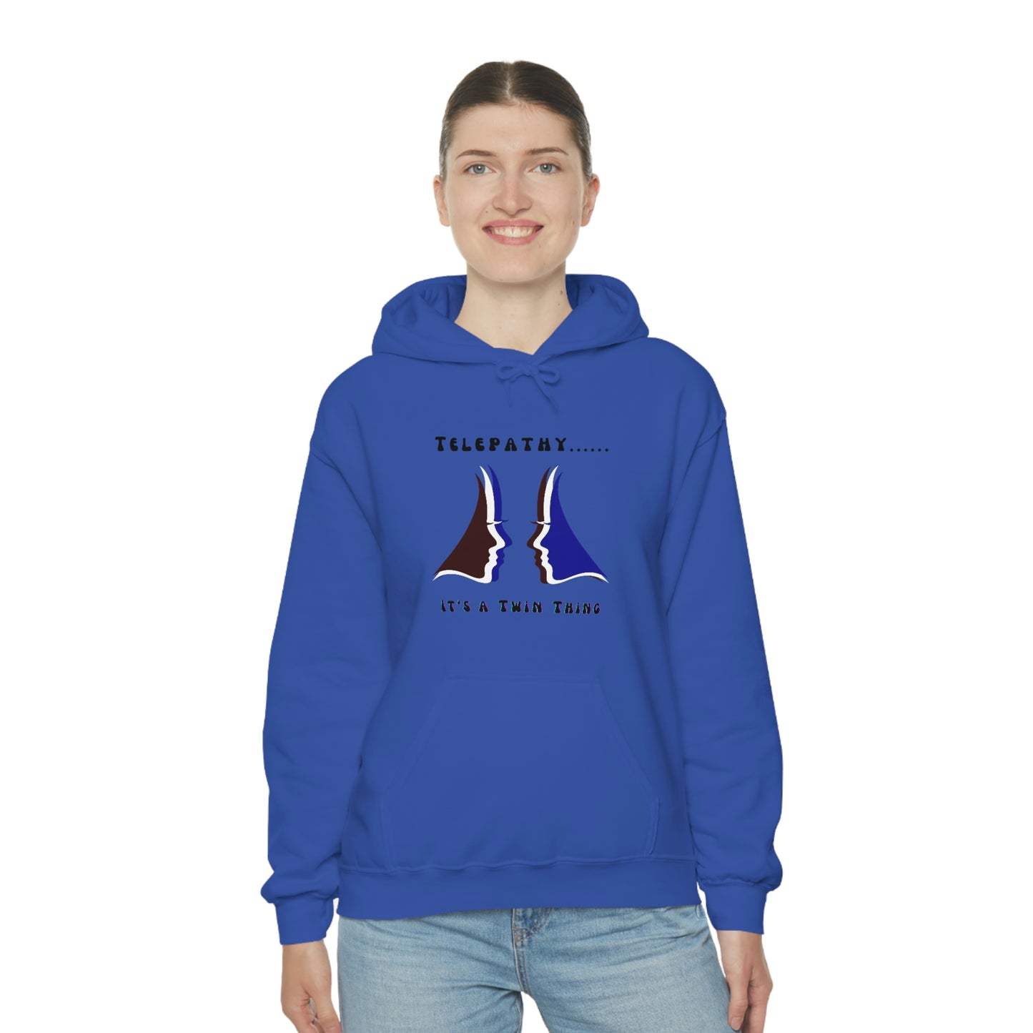 Twin, Unisex Heavy Blend™ Hooded Sweatshirt