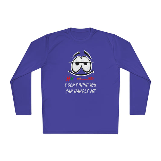 Hmmm, Unisex Lightweight Long Sleeve Tee