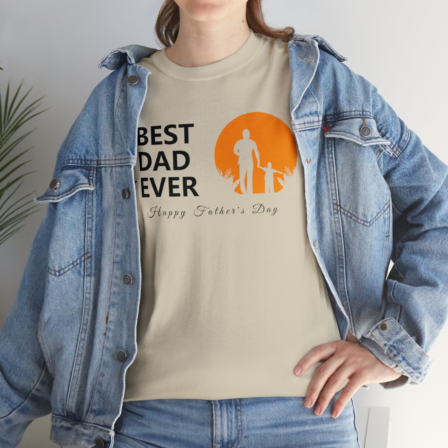 Exotic Print Father's Day Unisex Heavy Cotton Tee