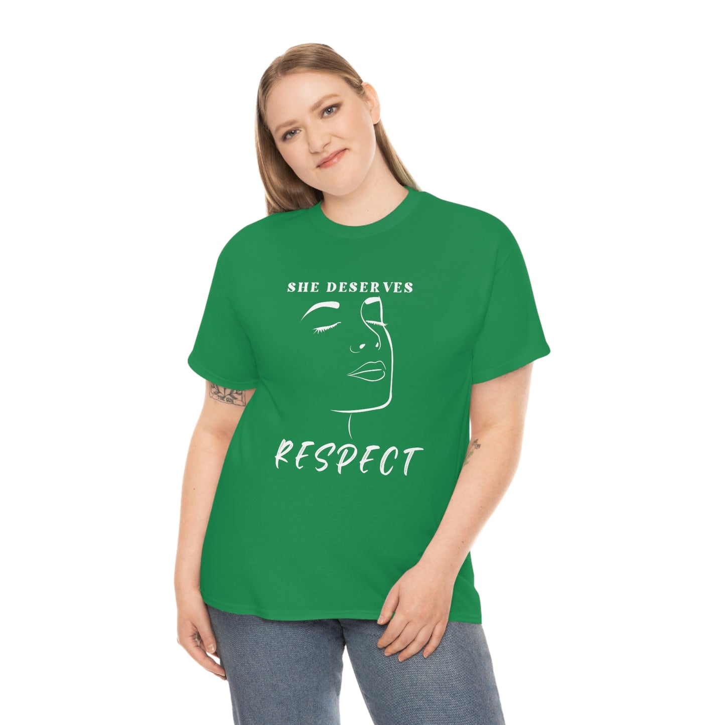 Respect Unisex Heavy Cotton Tee