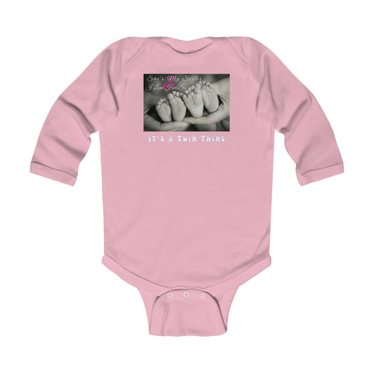 Baby Talk, Infant Long Sleeve Bodysuit