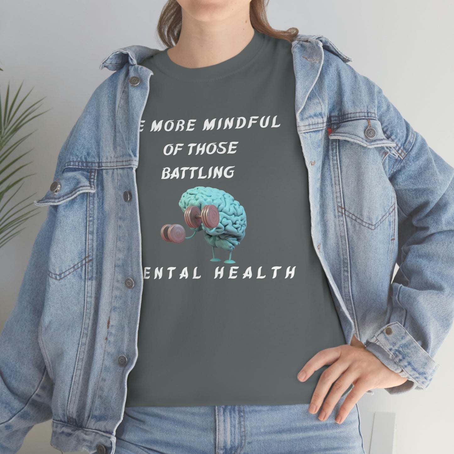 Mental Health Unisex Heavy Cotton Tee