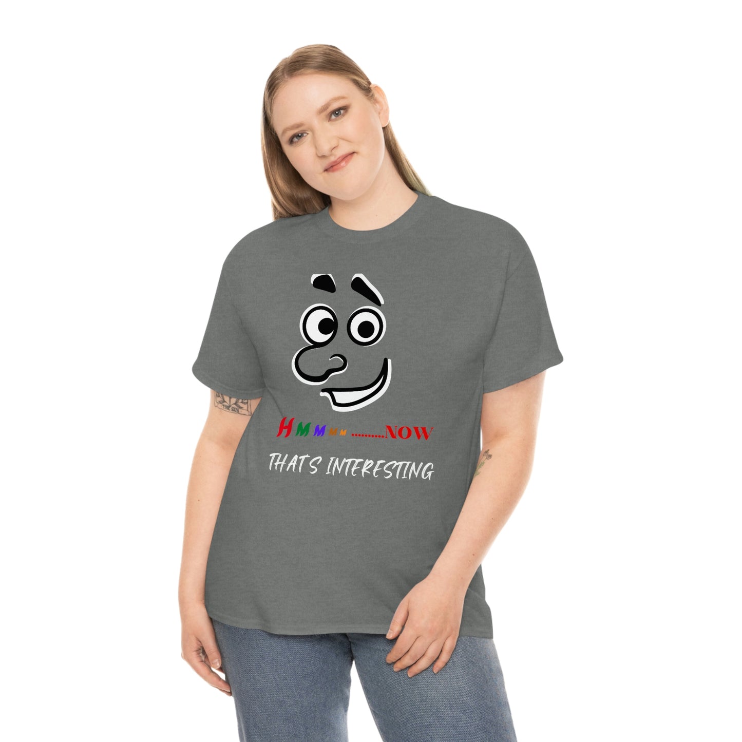 Hmmm... Now That's Interesting, Unisex Heavy Cotton Tee