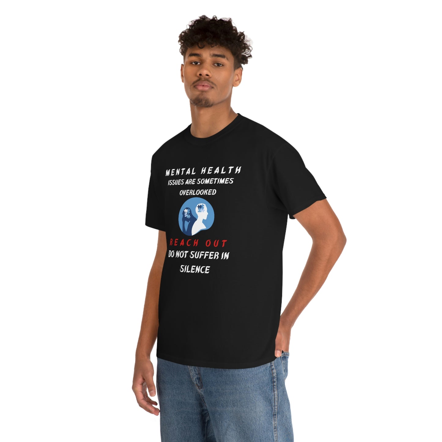 Mental Health Unisex Heavy Cotton Tee